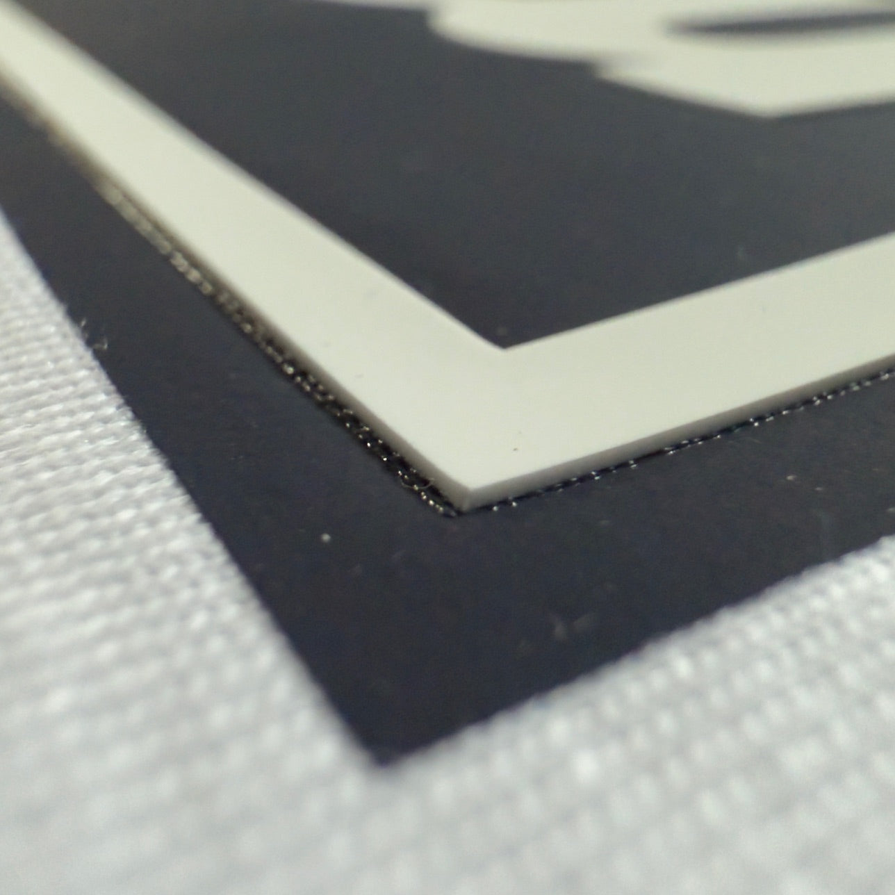 White Manc '3D' T-Shirt