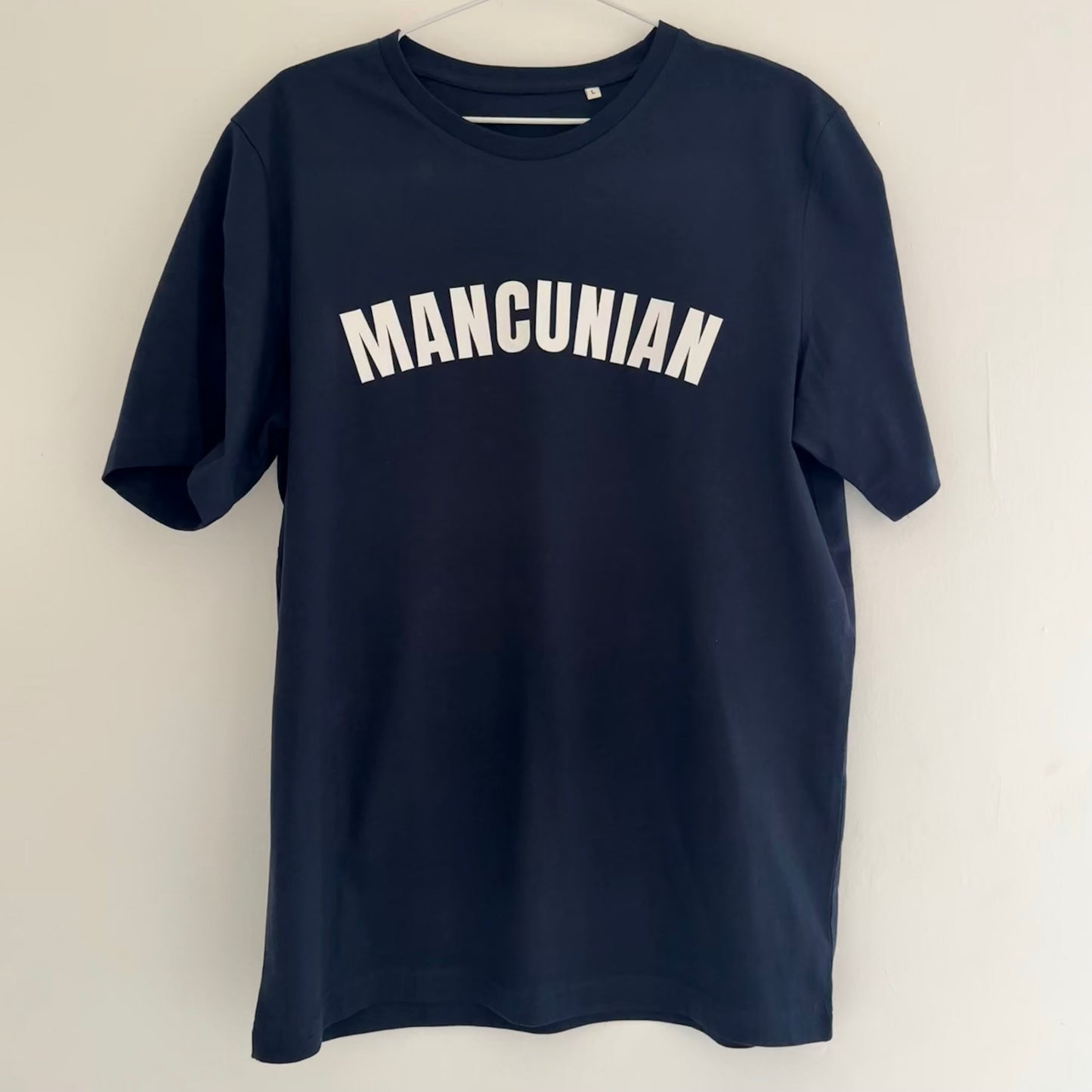 Navy Mancunian '3D' Premium T-Shirt