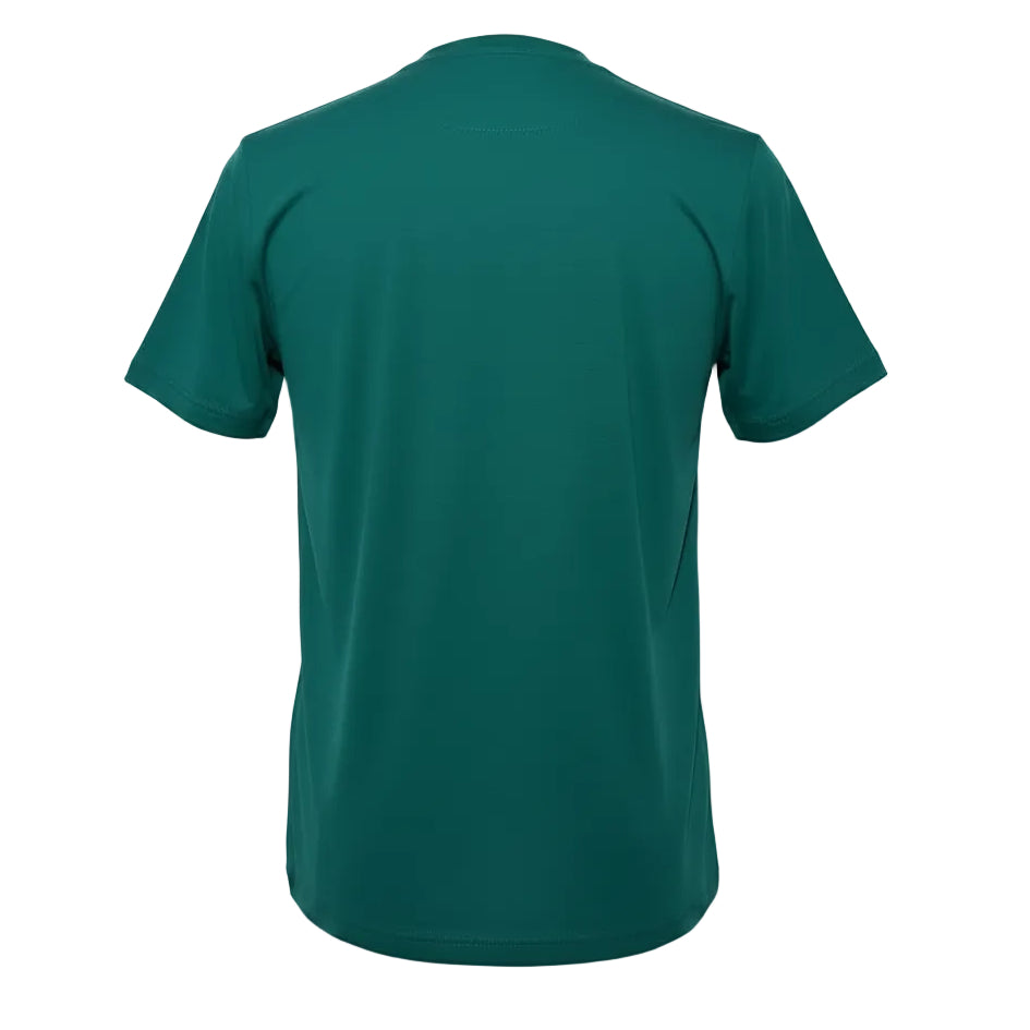 Alpine Green t-shirt on a white background