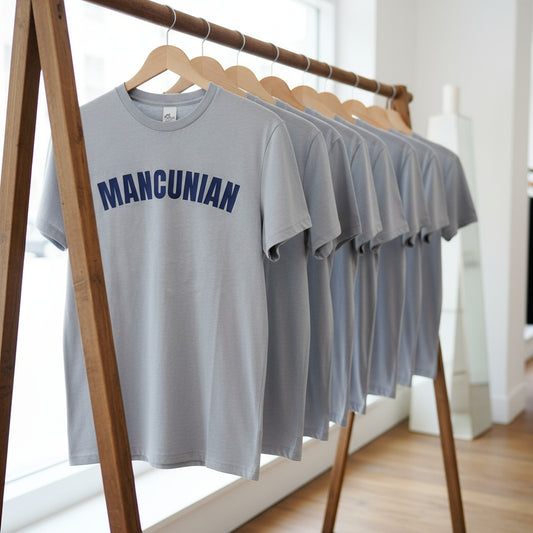 Stone Mancunian '3D' Premium T-Shirt