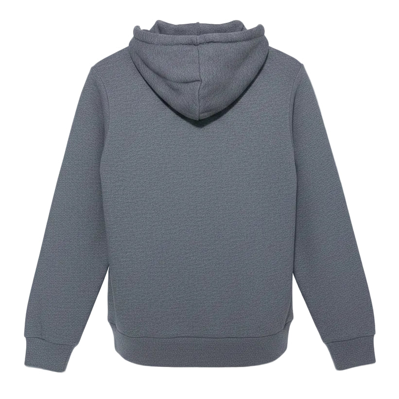 Grey hoodie on a white background