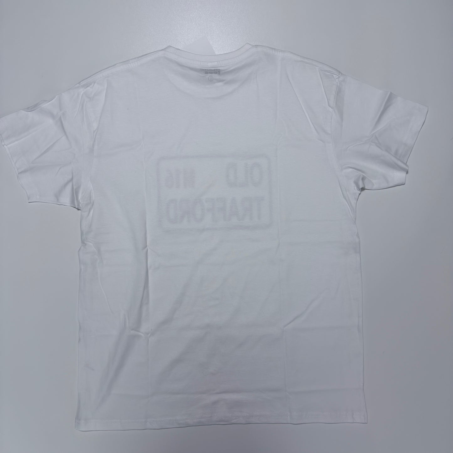 White Old Trafford Street Sign T-Shirt