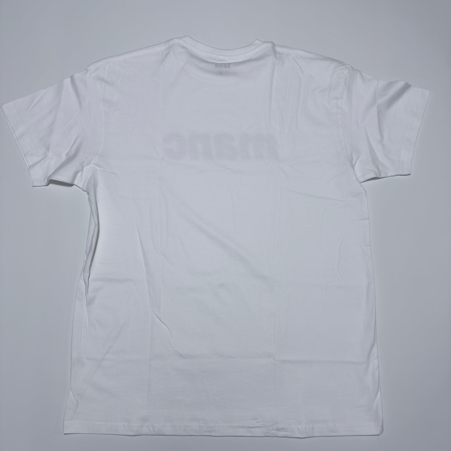 White Manc '3D' T-Shirt