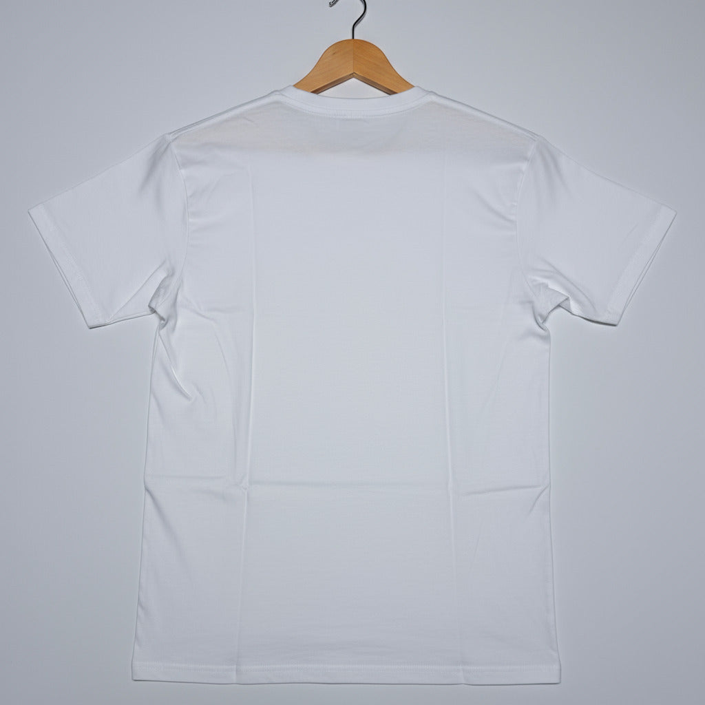 White Manc '3D' T-Shirt