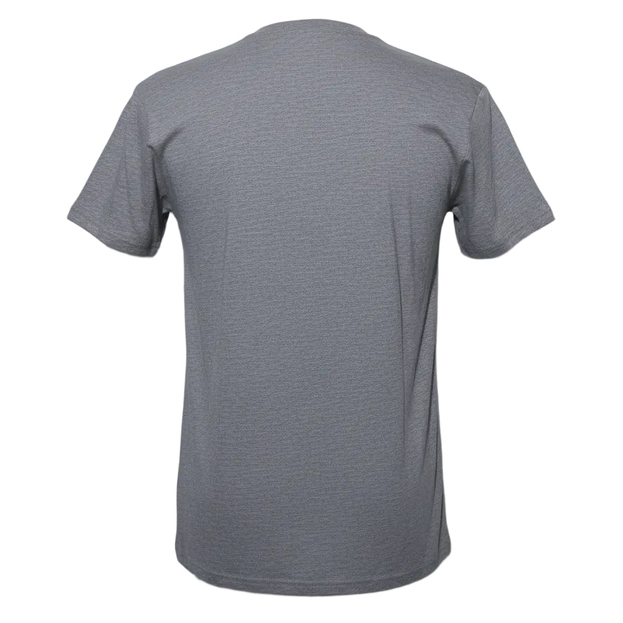 Heather Grey t-shirt on a white background
