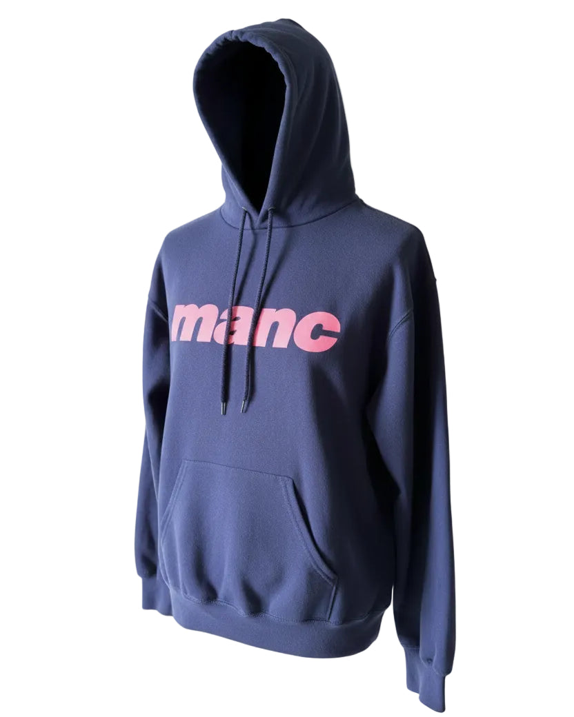 Navy Manc Hoodie