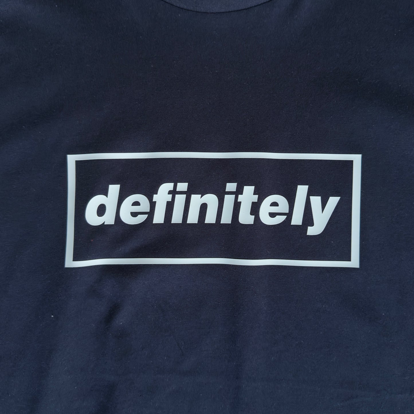 Navy Definitely '3D' T-Shirt