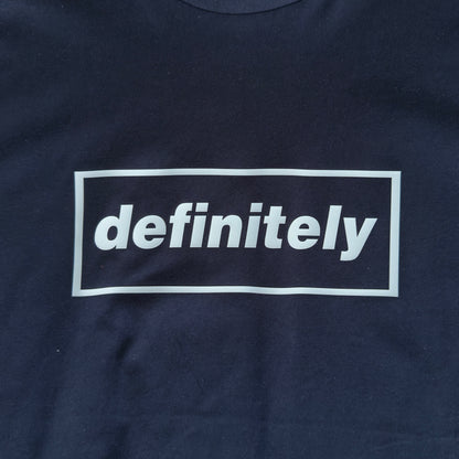 Navy Definitely '3D' T-Shirt