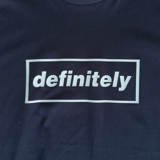 Navy Definitely '3D' T-Shirt