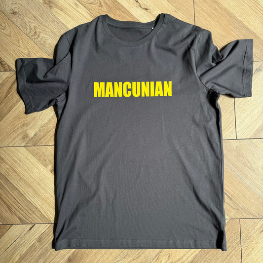 Charcoal Mancunian '3D' Premium T-Shirt