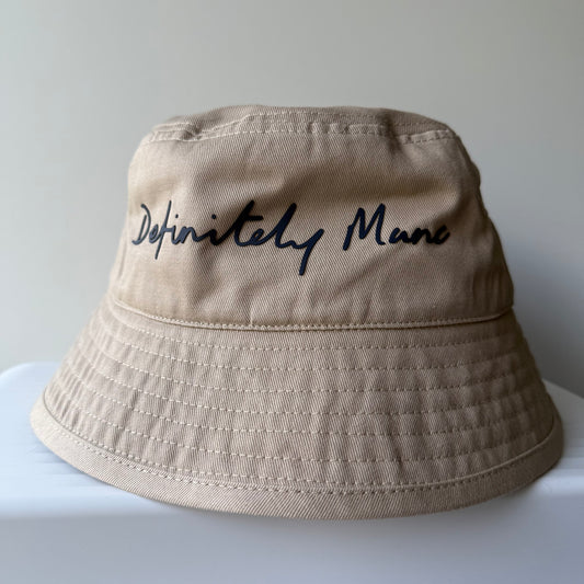 Sand Definitely Manc Bucket Hat