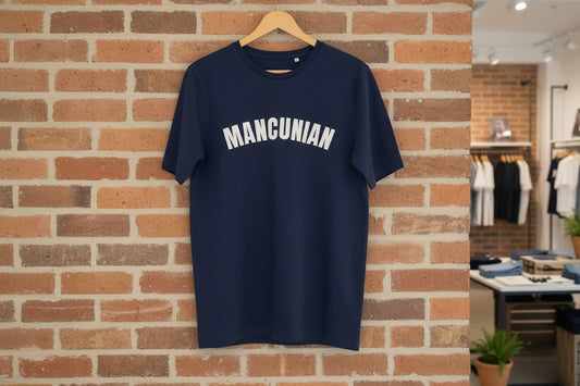Navy Mancunian Premium T-Shirt