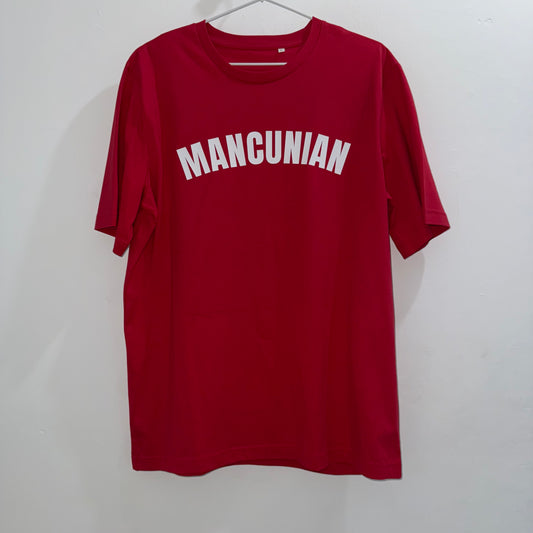 Red Mancunian '3D' Premium T-Shirt