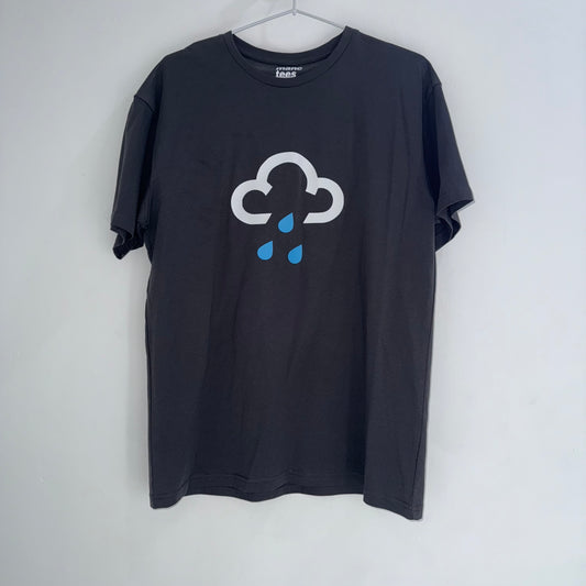 Charcoal Rain Cloud '3D' T-Shirt
