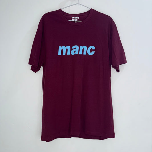Maroon Manc T-Shirt