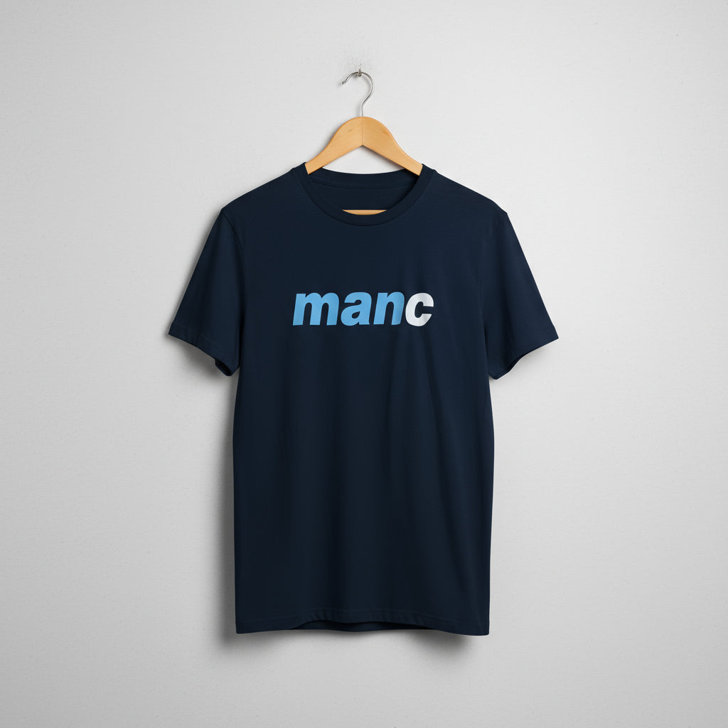 Navy Manc T-Shirt