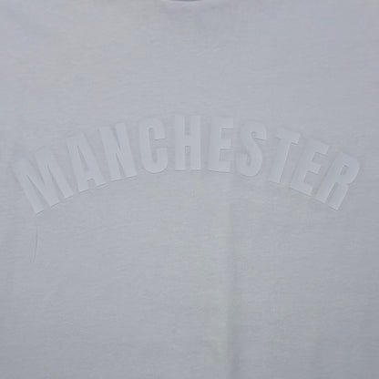 White Manchester '3D' WhiteWash T-shirt