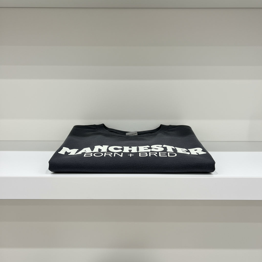 Manchester Born + Bred '3D' Premium T-Shirt
