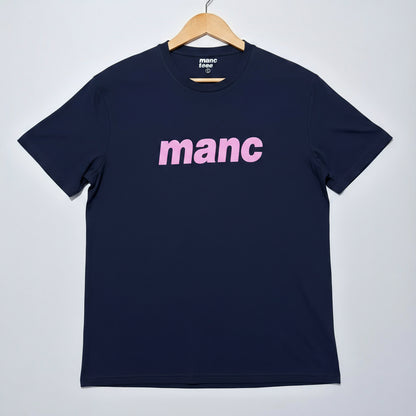 Navy Manc '3D' T-Shirt