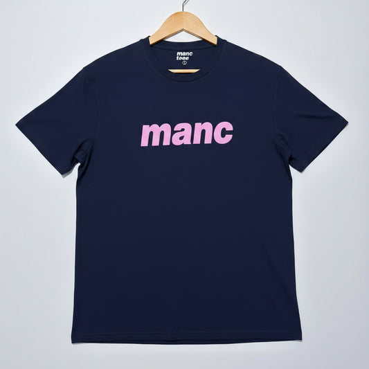 Navy Manc '3D' T-Shirt