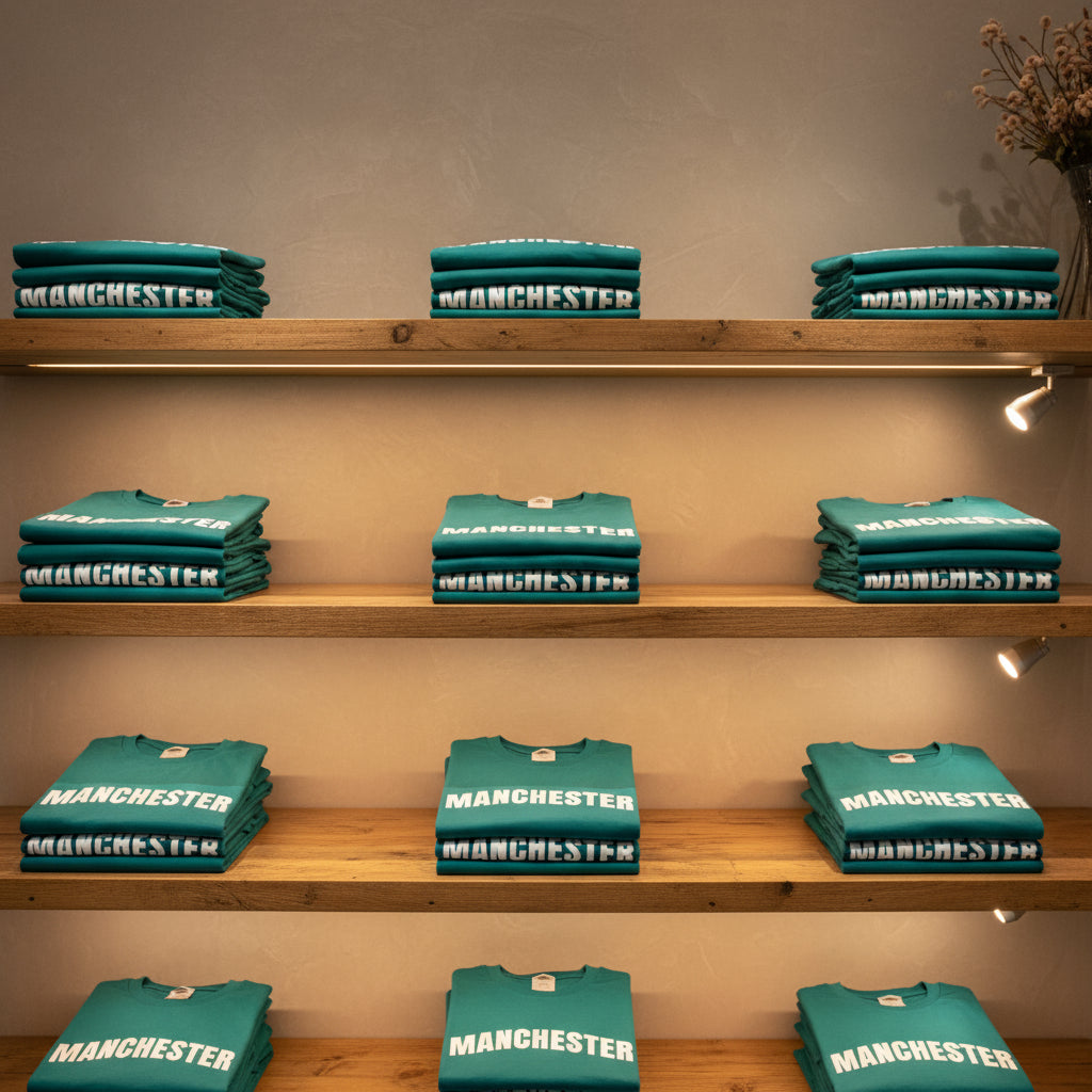 Alpine Green Manchester '3D' Premium T-Shirt