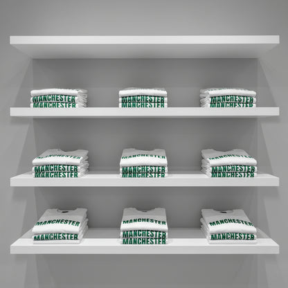 White Manchester '3D' T-Shirt