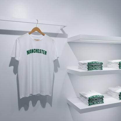 White Manchester '3D' T-Shirt