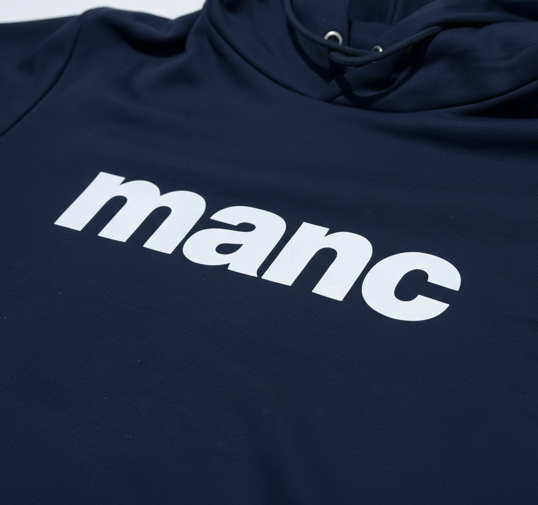 Navy Manc Premium Hoodie