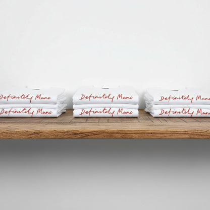 White Definitely Manc '3D' T-Shirt