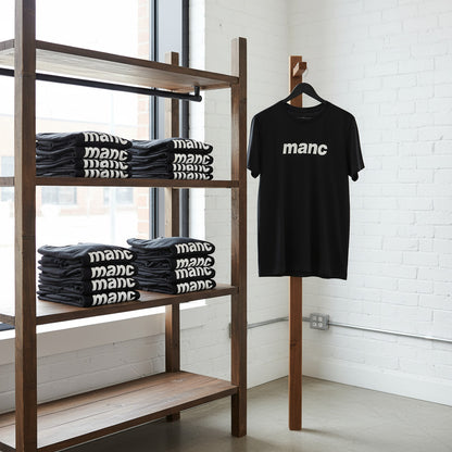 Black Manc '3D' T-Shirt