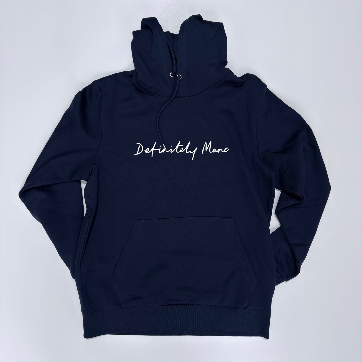 Navy Definitely Manc '3D' Premium Hoodie