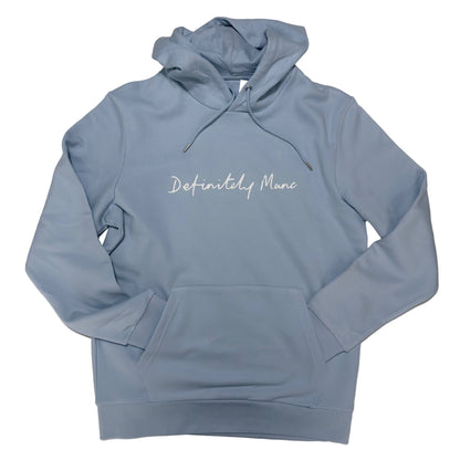 Sky Blue Definitely Manc '3D' Premium Hoodie