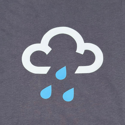 Charcoal Rain Cloud '3D' T-Shirt