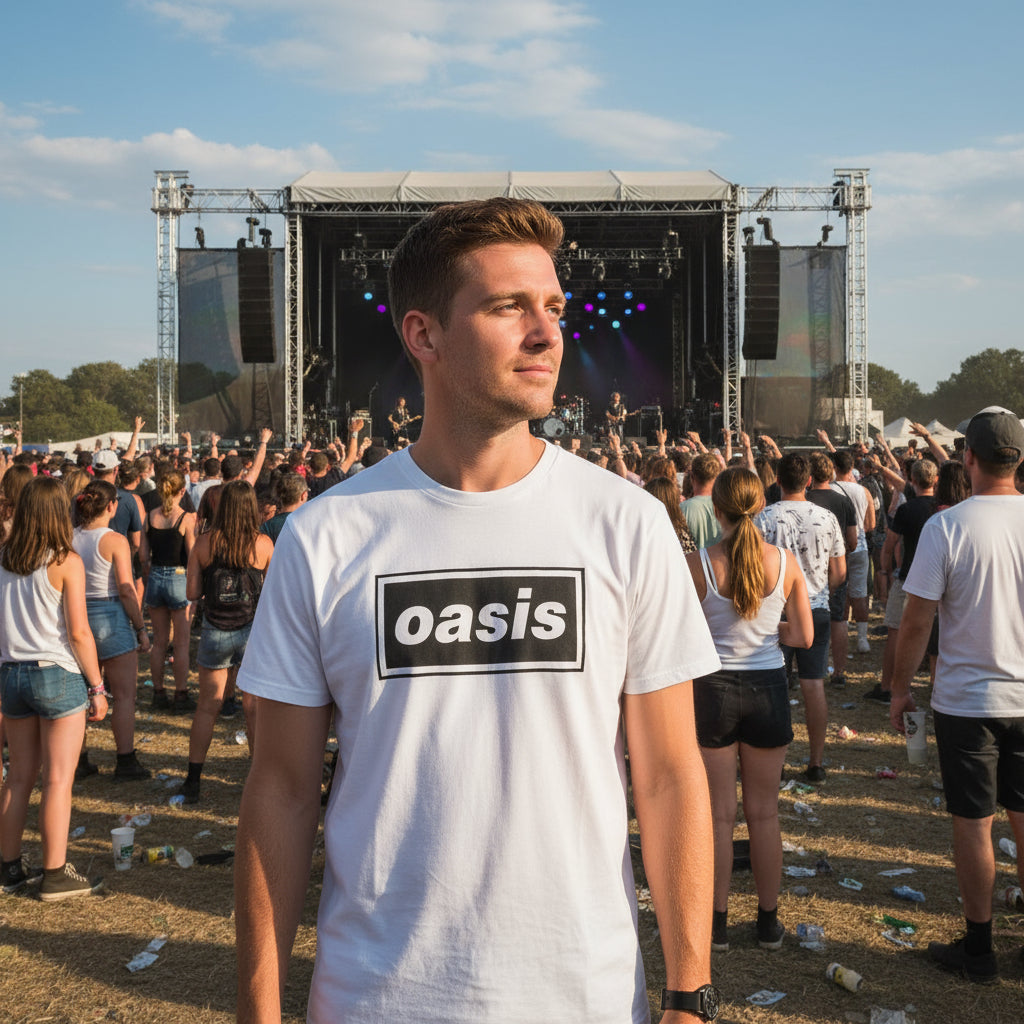 White Oasis '3D' T-Shirt