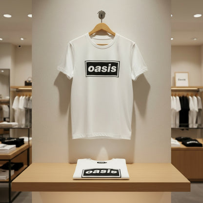 White Oasis '3D' T-Shirt