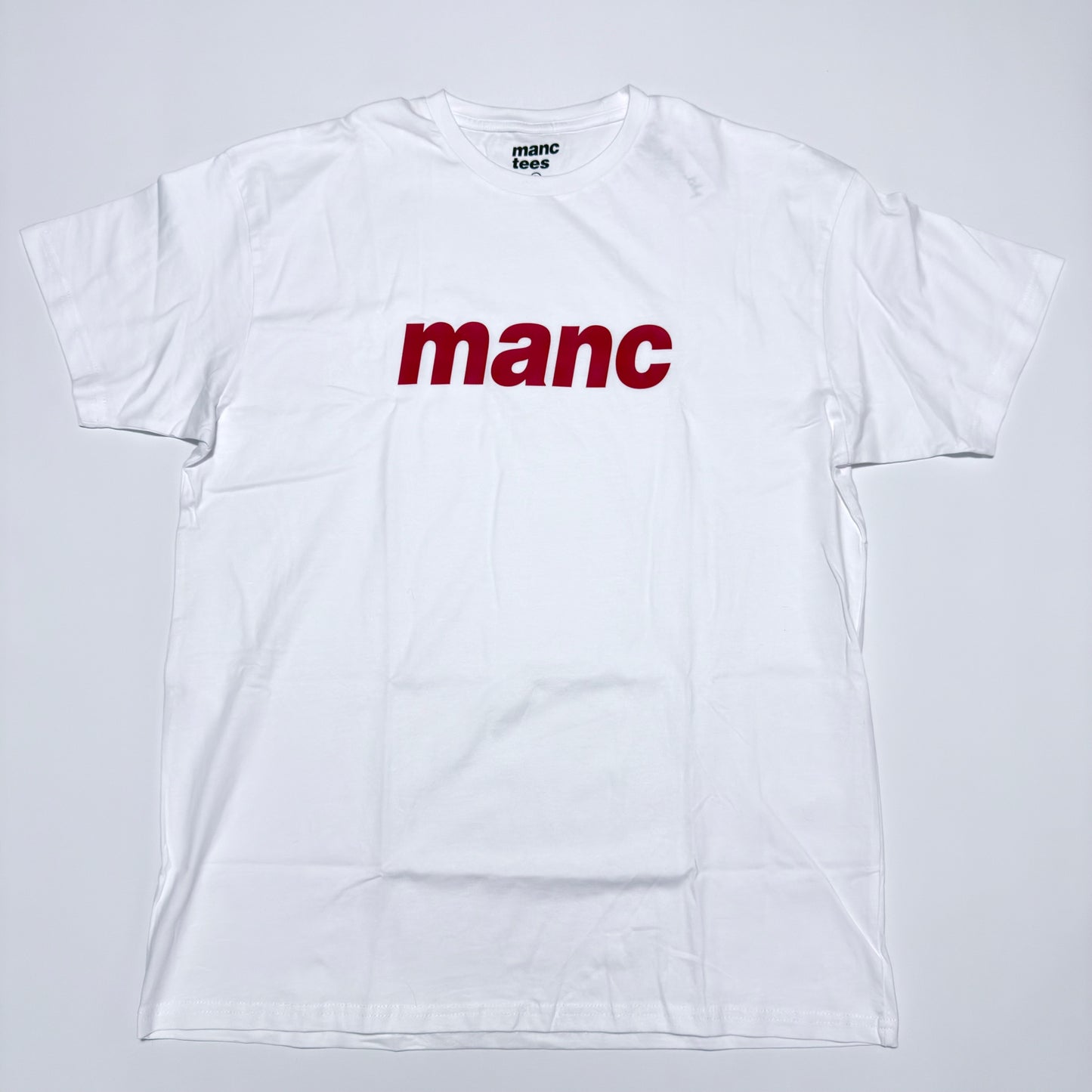 White Manc '3D' T-Shirt