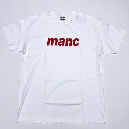 White Manc '3D' T-Shirt