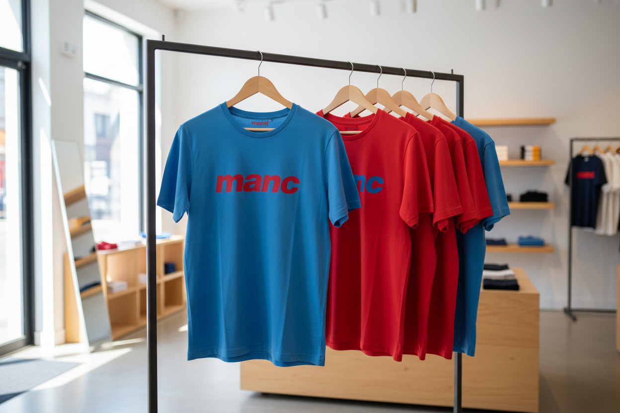 Blue Manc Premium T-Shirt