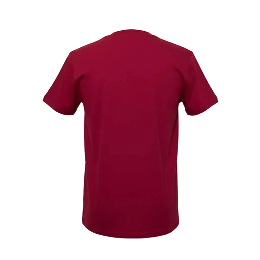 Red t-shirt on a white background