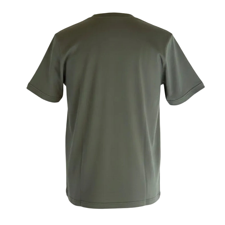 Forest Green t-shirt on a white background