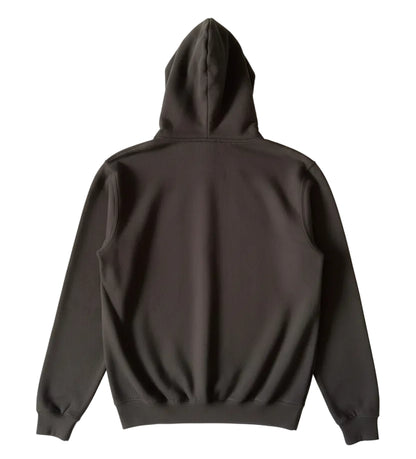 Black hoodie on a white background